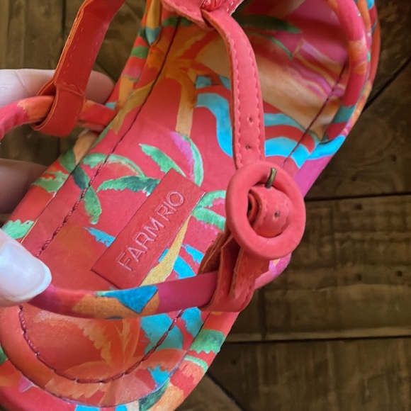 New Farm Rio Tropical Beaded Sandal - Picture 4 of 6